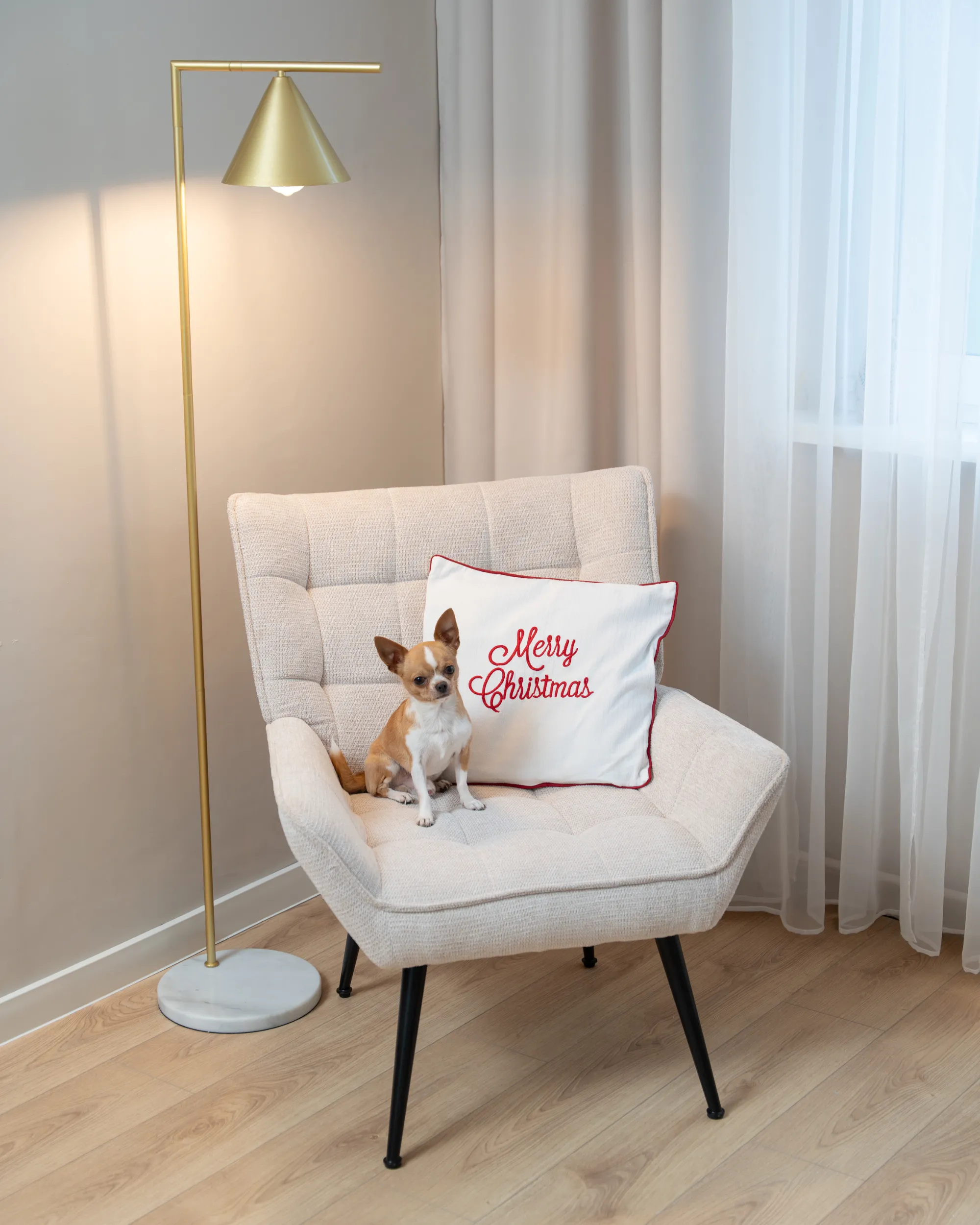 Staande lamp MOCAL Metaal Goud