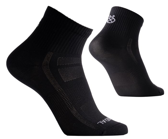 Run Training Low Crew, 2-pack løbesokker