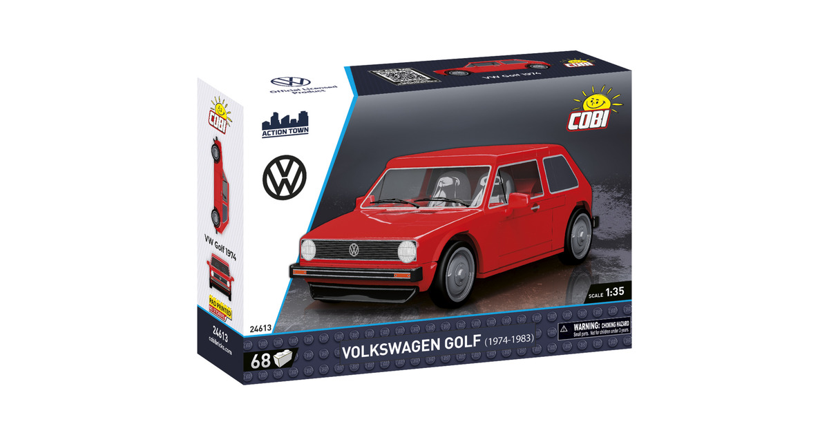 COBIVolkswagen Golf (1974-1983) Constructiespeelgoed  (Schaal 1:35)