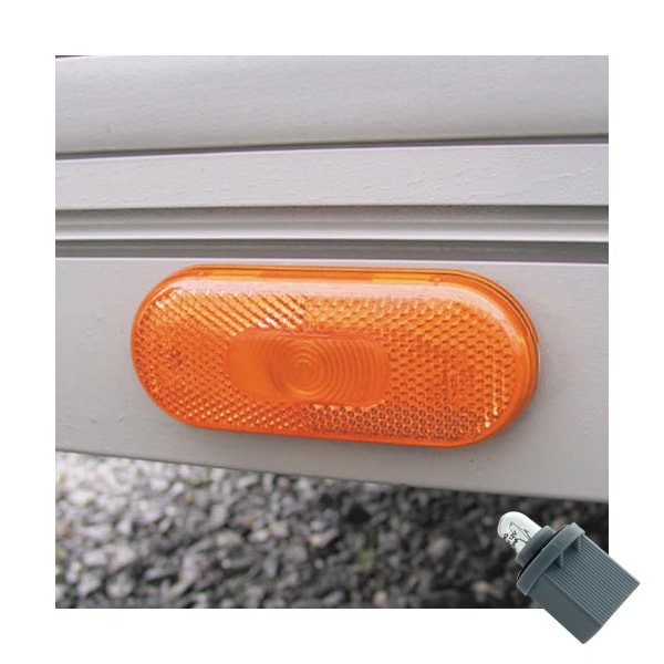 Feu de gabarit latéral Jokon orange 110x18x45 mm
