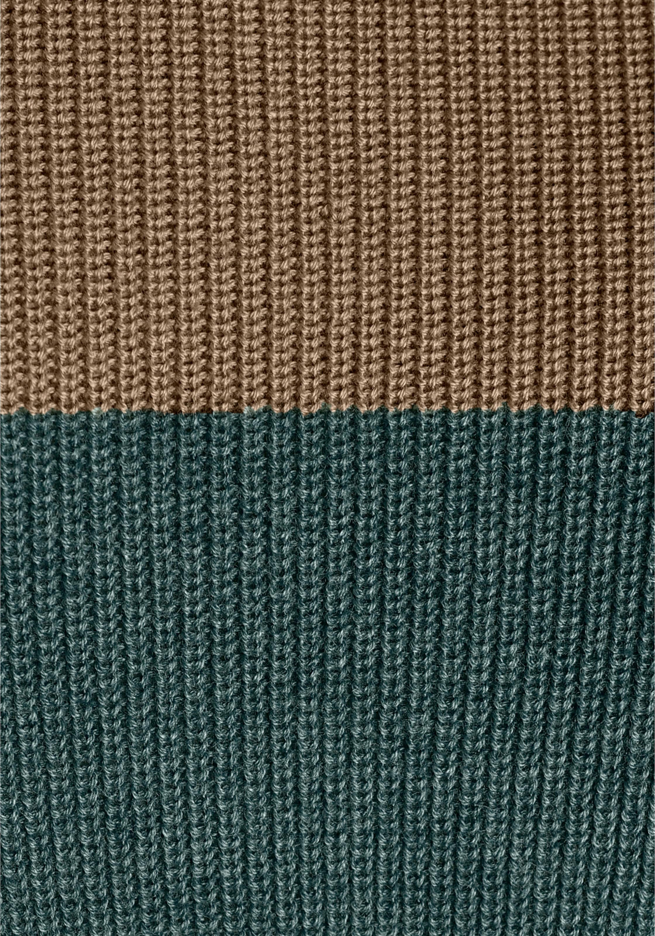 H.I.S Strickpullover , in Streifenoptik mit Rundhalsausschnitt