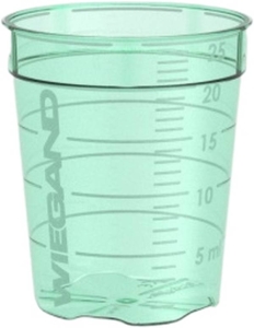 WIEGAND MediBecher Multi 25ml grün, 47 Stück