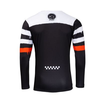 Maillot cross Pull-in TRASH 2023 - Noir / Orange