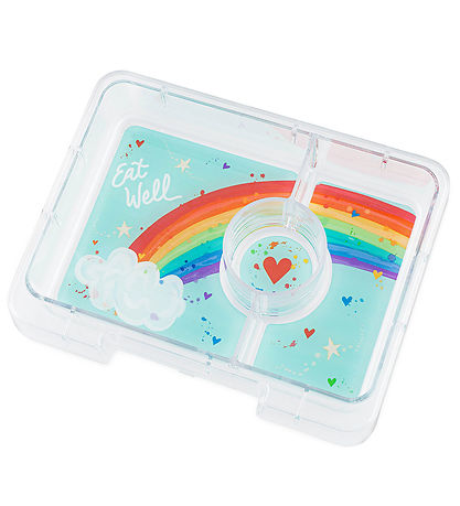 Yumbox Einlegetablett m. 3 Fächer - Snack - Rainbow