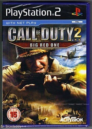 Call of Duty 2: The Big Red One (Sony Playstation PS2) - Game  86VG  (Pre Owned)