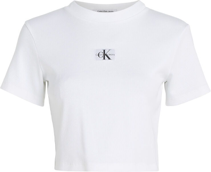 Calvin Klein T-shirt with badge logo Yaf