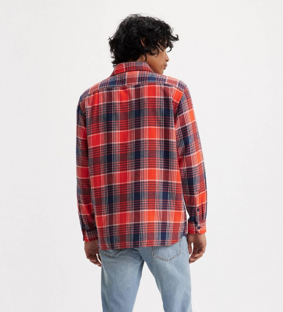 Sobretudo Levi's Jackson Worker, Vermelho