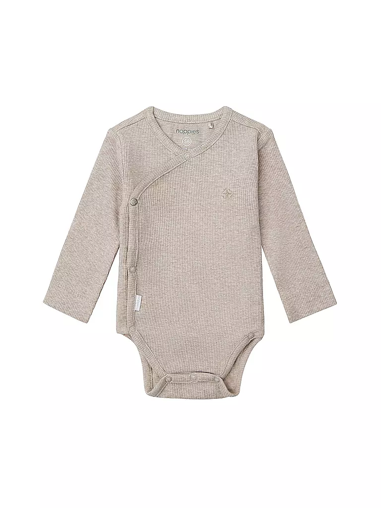 NOPPIES Baby Wickelbody NINO  beige
