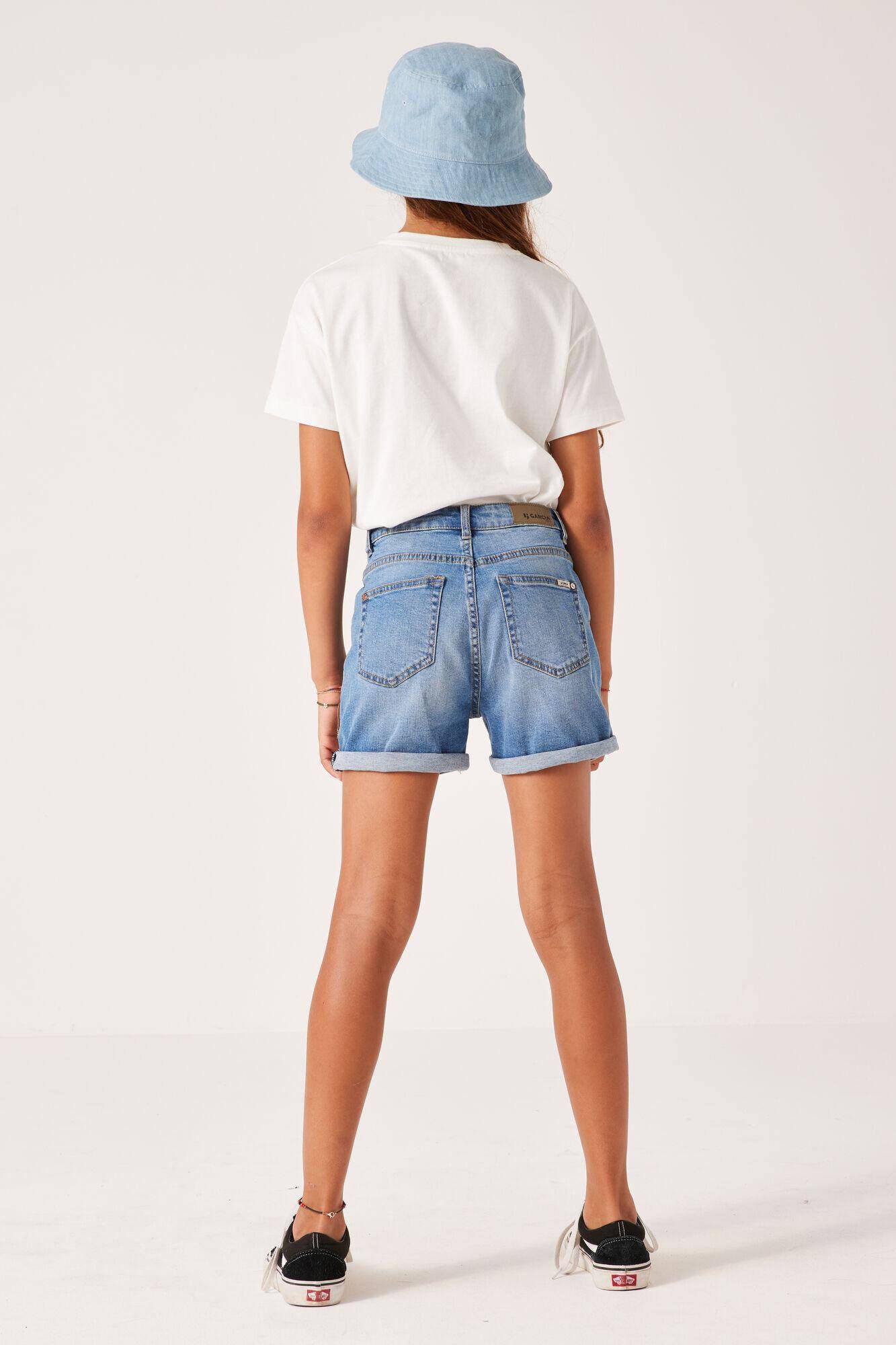 Garcia| Mädchen Jeansshort EVELIN 588 MEDIUM USED