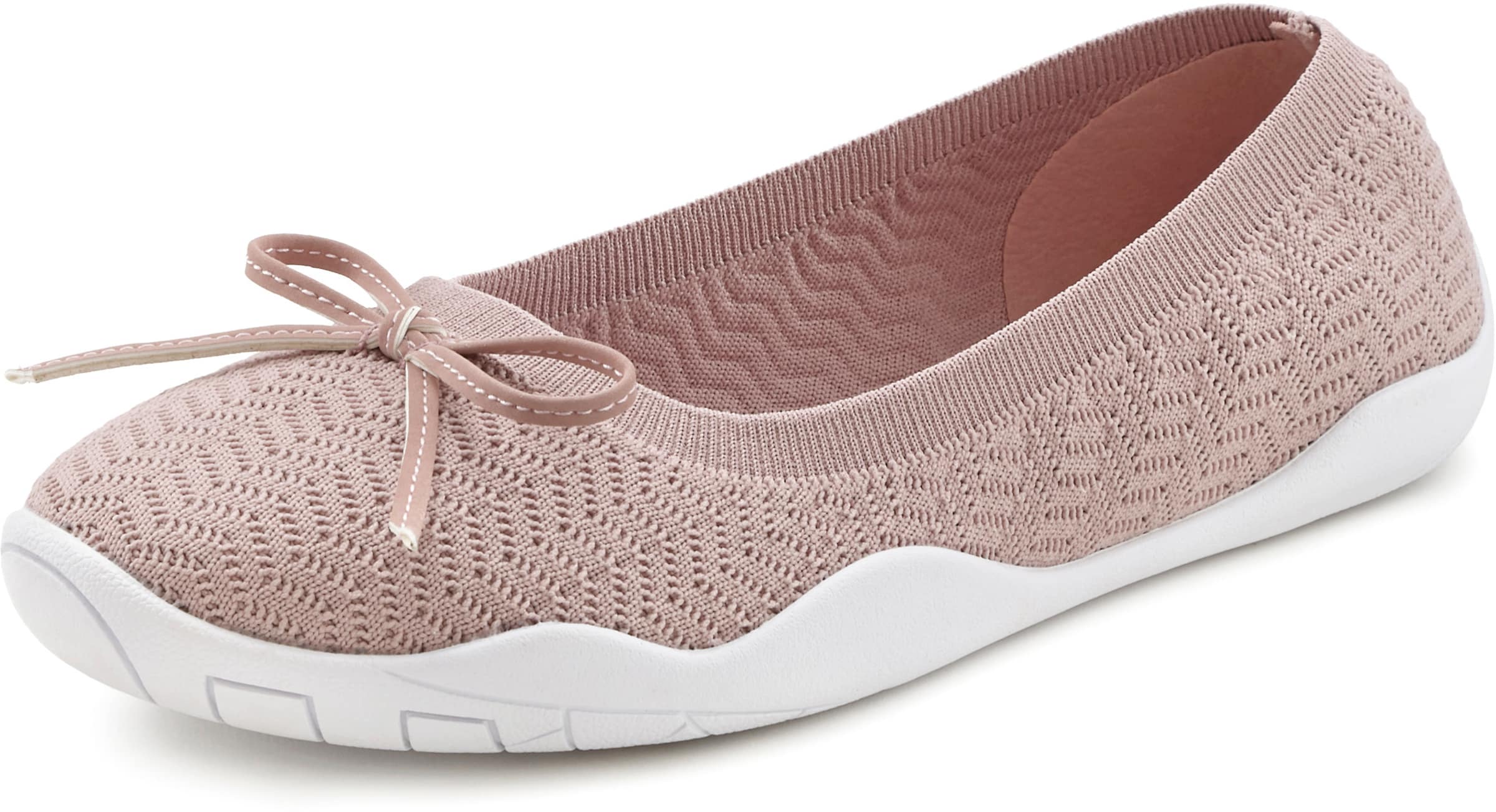 LASCANA Sneaker Ballerinas in rosé