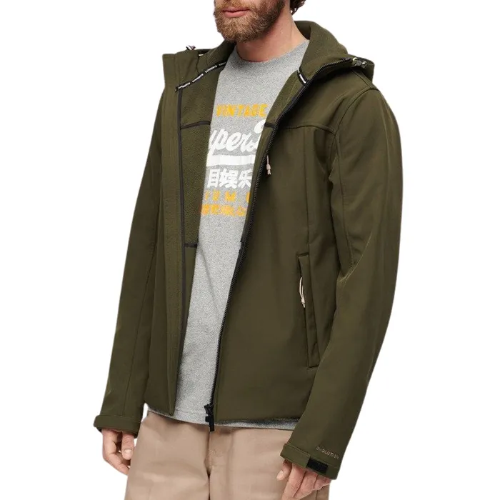 Superdry Hooded Trekker Softshell Jas Heren