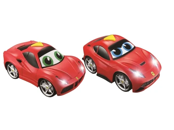 BB Junior Ferrari Bil med Lyd- og Lyseffekter