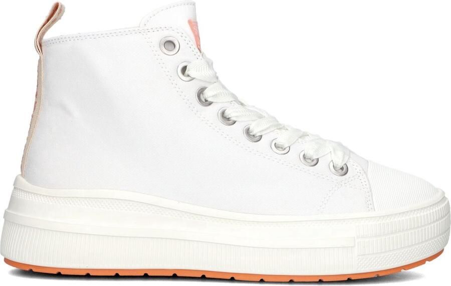 Scotch & Soda Iris Hoge sneakers Dames Wit