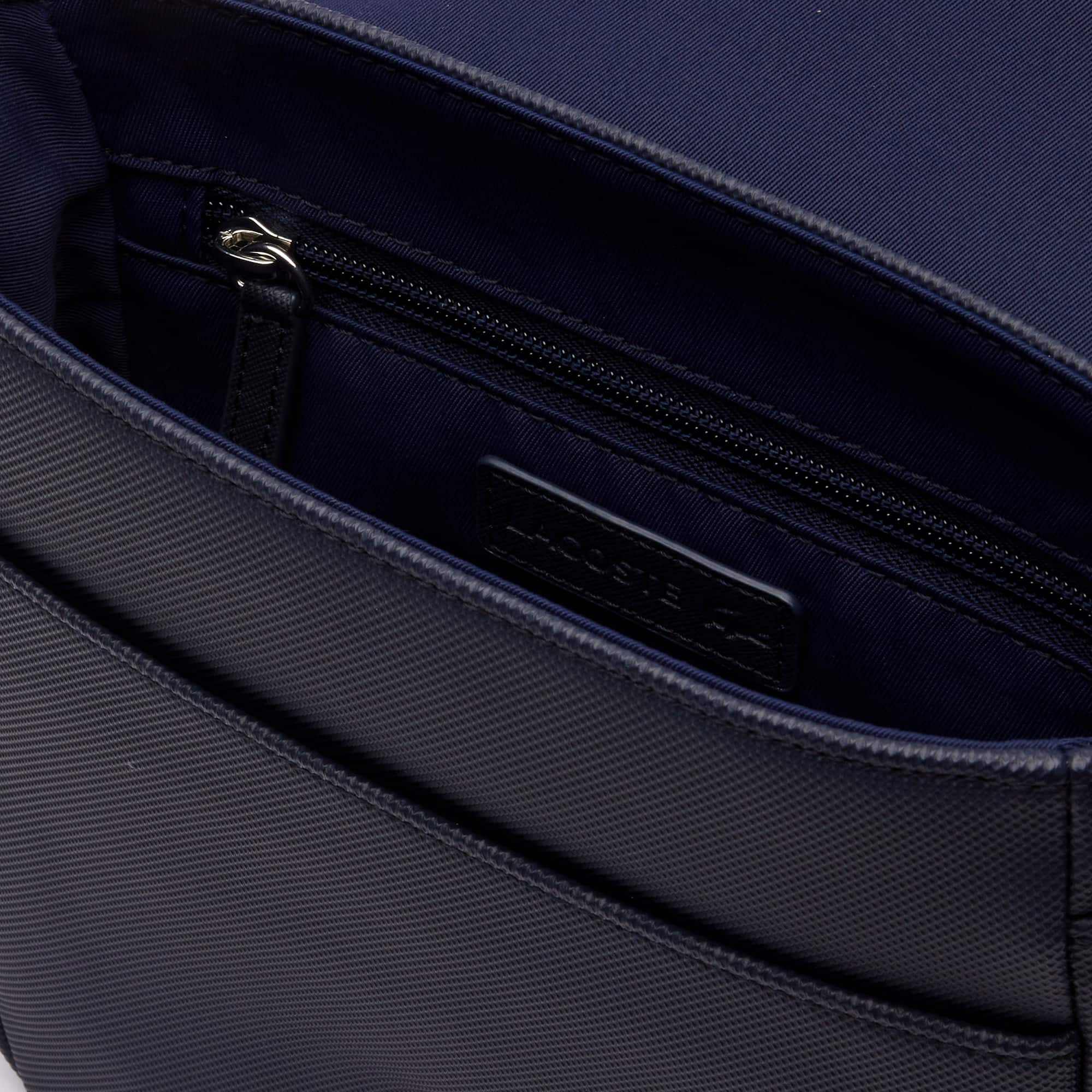 Sacoche plate à rabat Men's Classic Sacoches & Pochettes - Bleu - Lacoste - Homme
