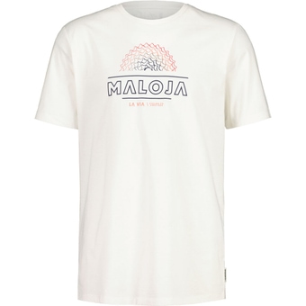 Maloja KaarlM. T-Shirt Shaded White Herren