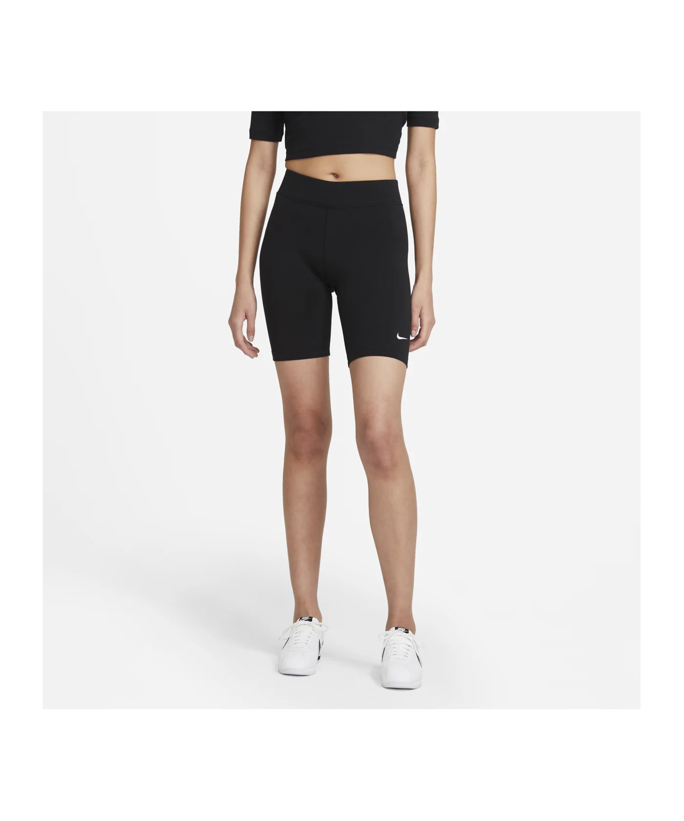 Nike Essentials Bike Short Damen Schwarz F010