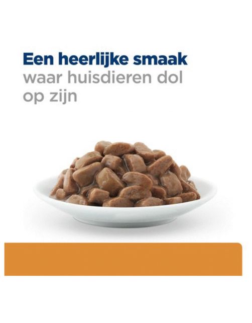 Hill's Prescription Diet K\/D Kidney Care Maaltijdzakjes - Kattenvoer - Kip 12x85 g