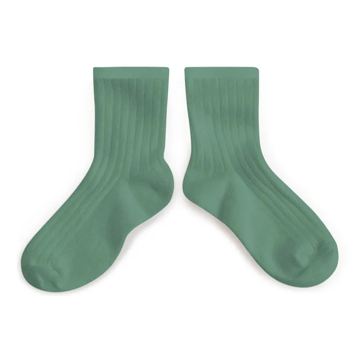 Collégien Chaussettes La Mini | Vert céladon