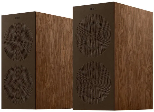 KEF R3 Meta Noyer Clair (la paire) Enceintes bibliothèque