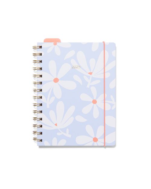 agenda 2025 A5 fleurs