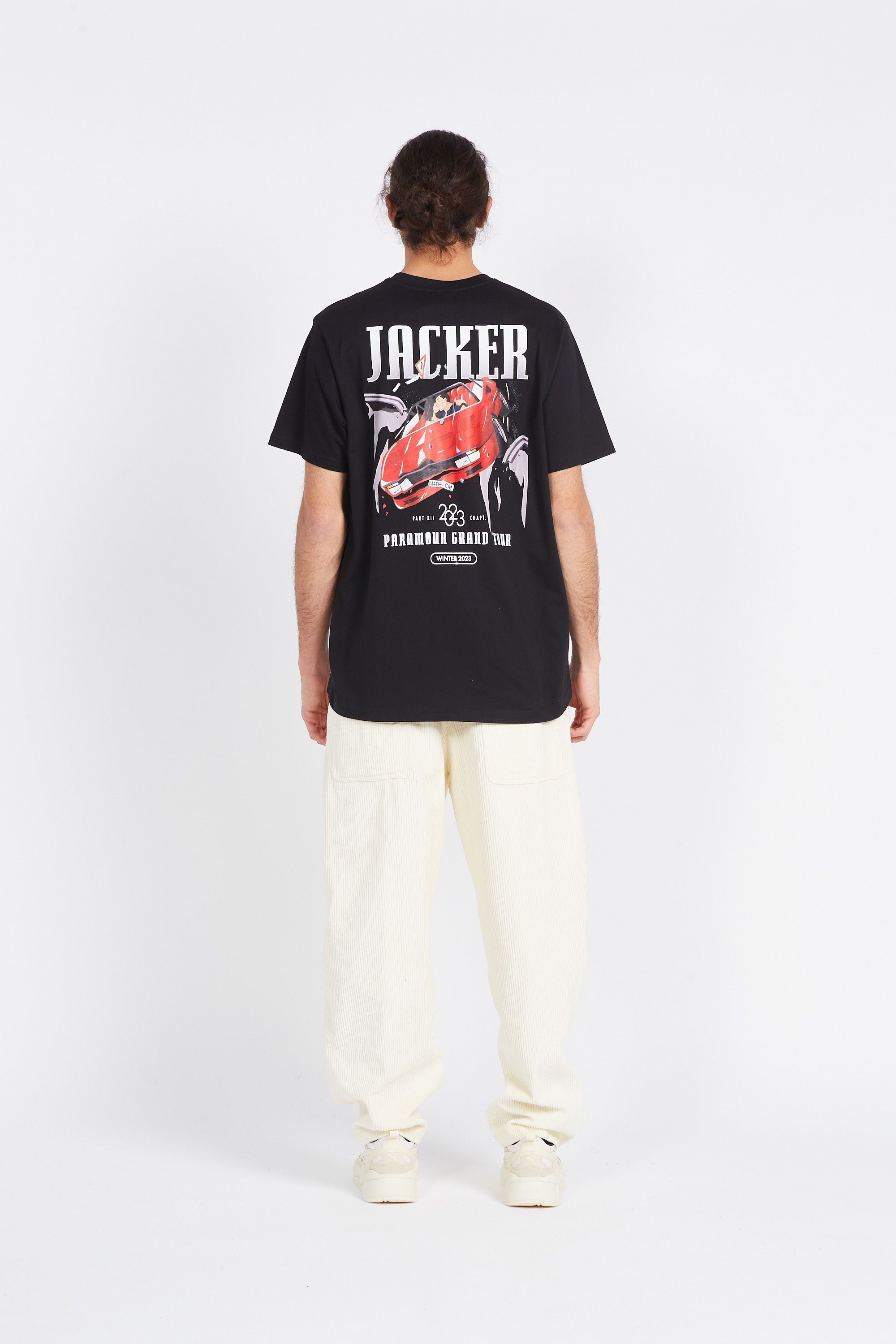 JACKER Jean Nostalgia Corduroy Baggy Beige