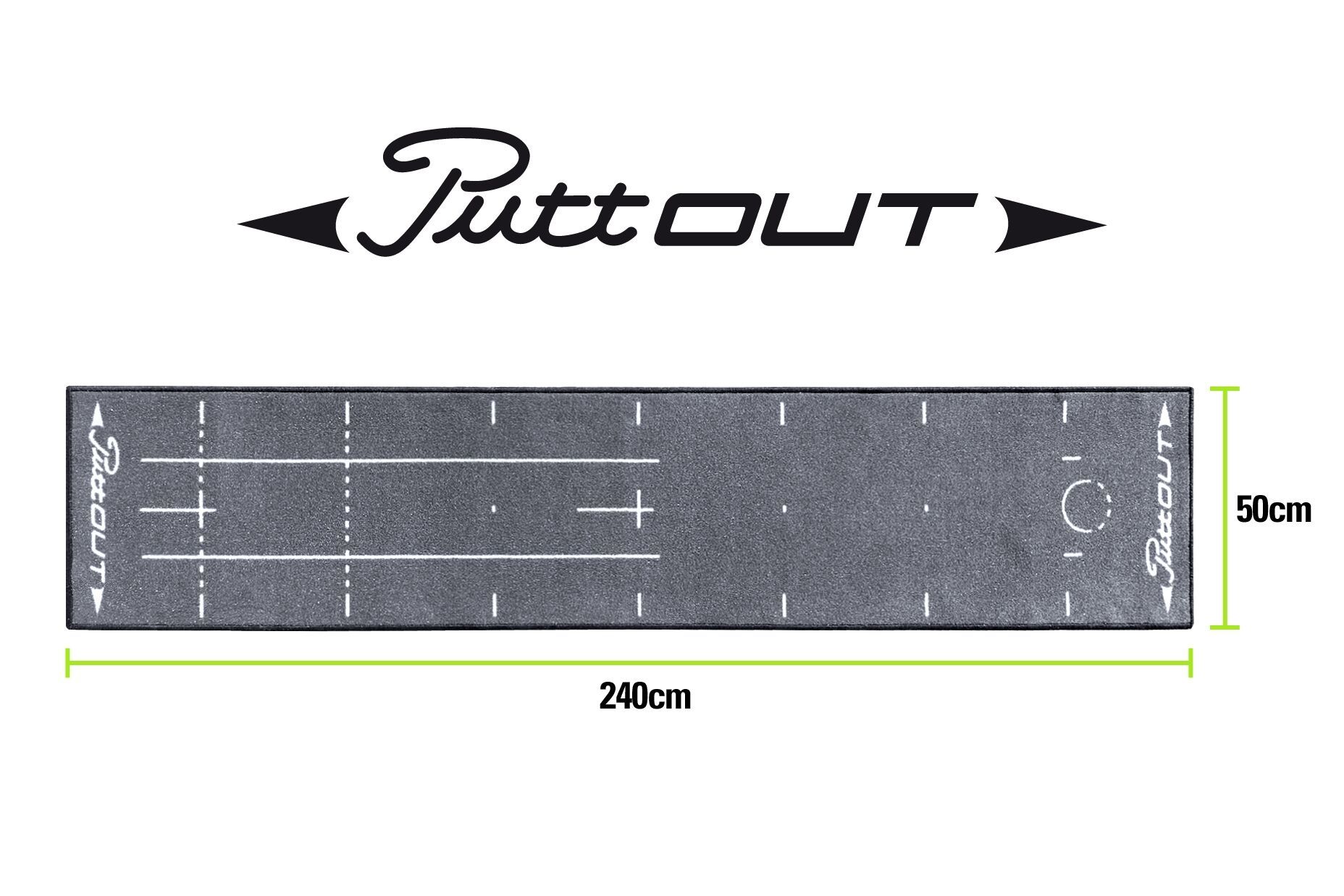 Puttematte 240cm x 50cm