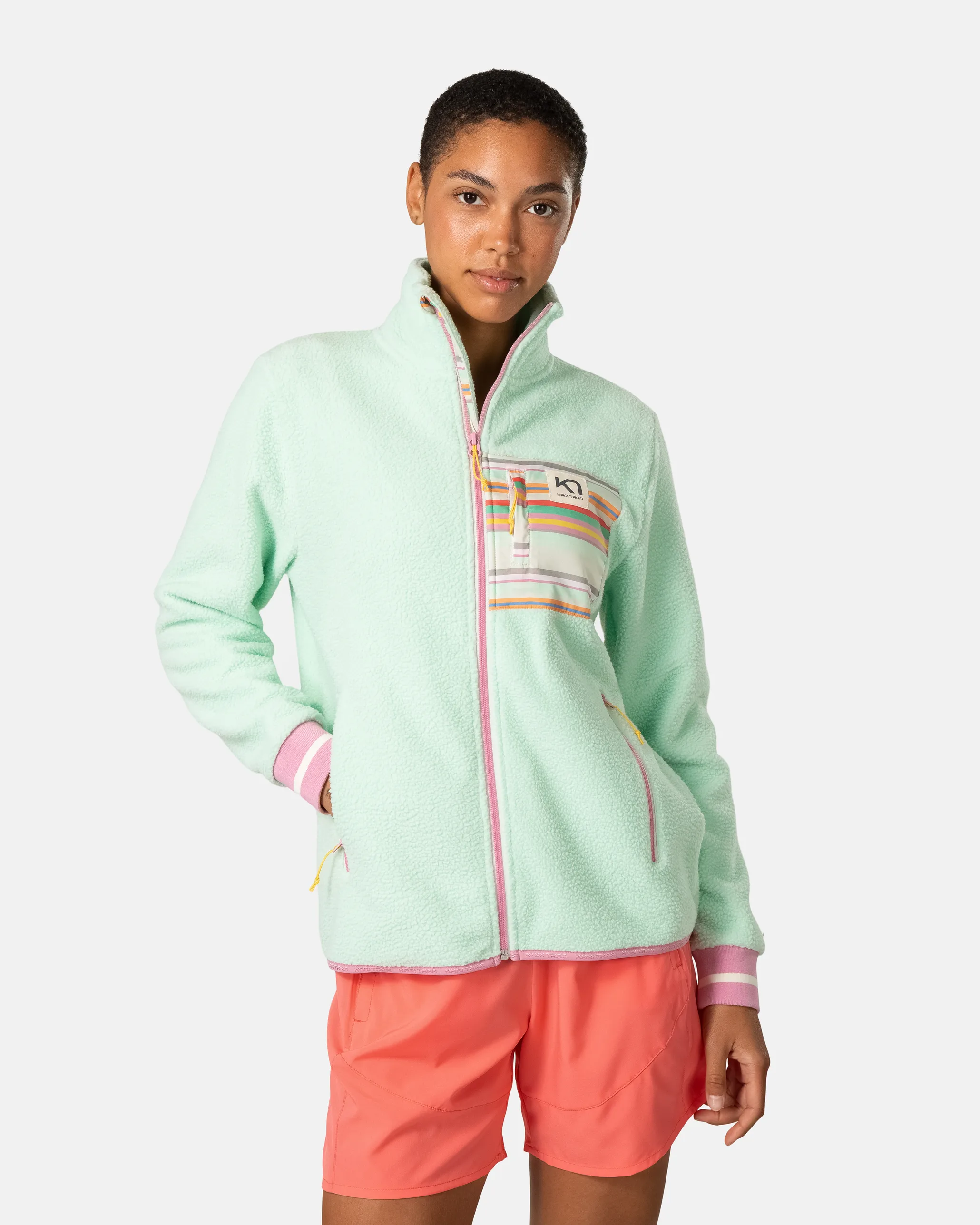 Kari Traa Women's Rothe Midlayer Light Green