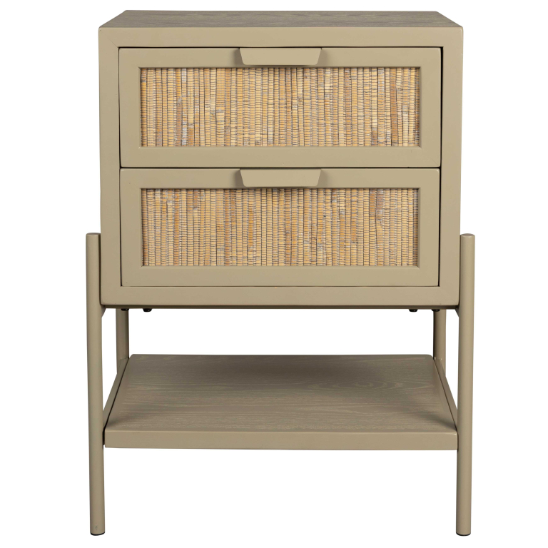 Dutchbone Yasu nachtkastje beige