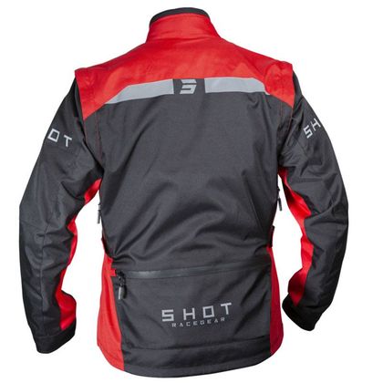 Veste enduro Shot RACETECH - BLACK RED 2022 - Noir / Rouge