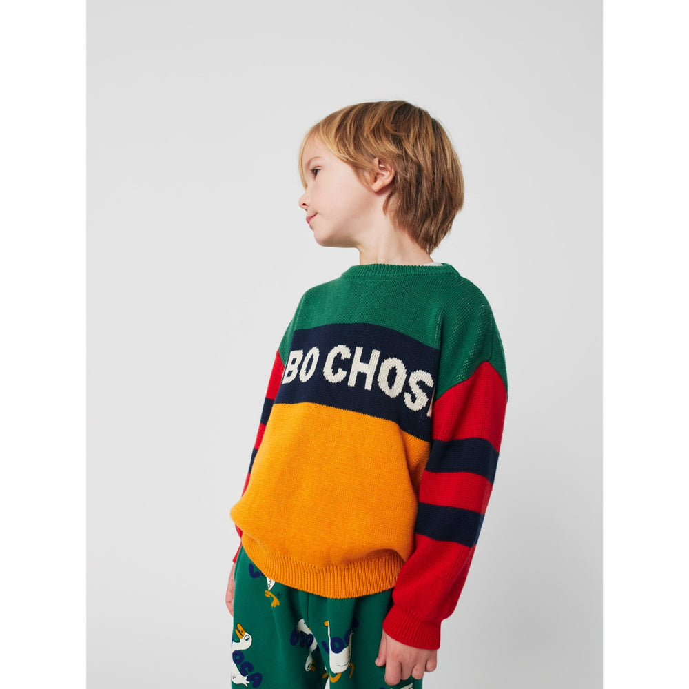 Køb Bobo Choses Multicolor Farve Block Jumper
