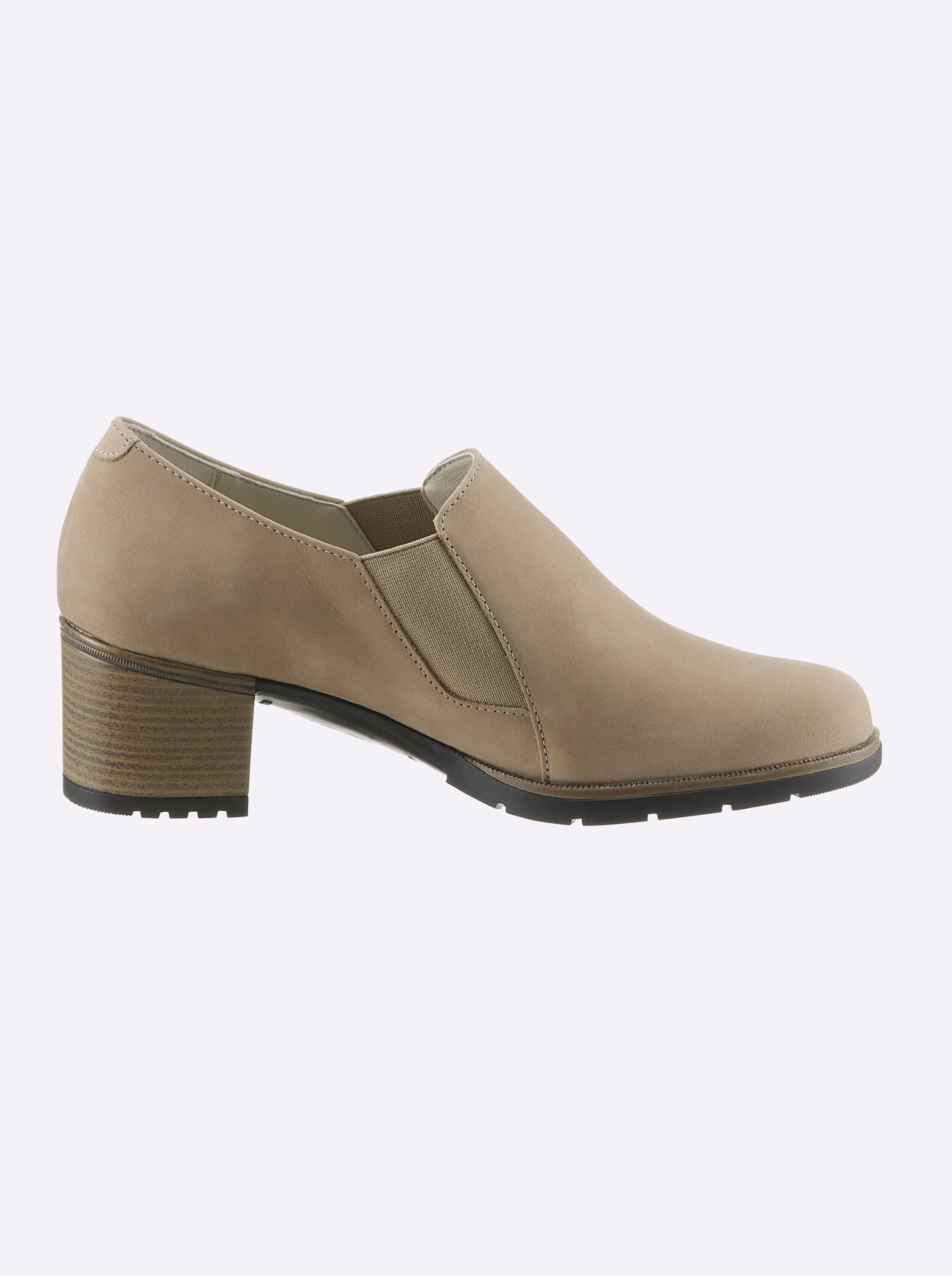 heine Hochfrontpumps in taupe
