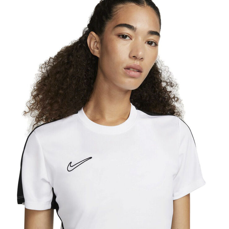 Nike Dri Fit Academy T Shirt Hvid