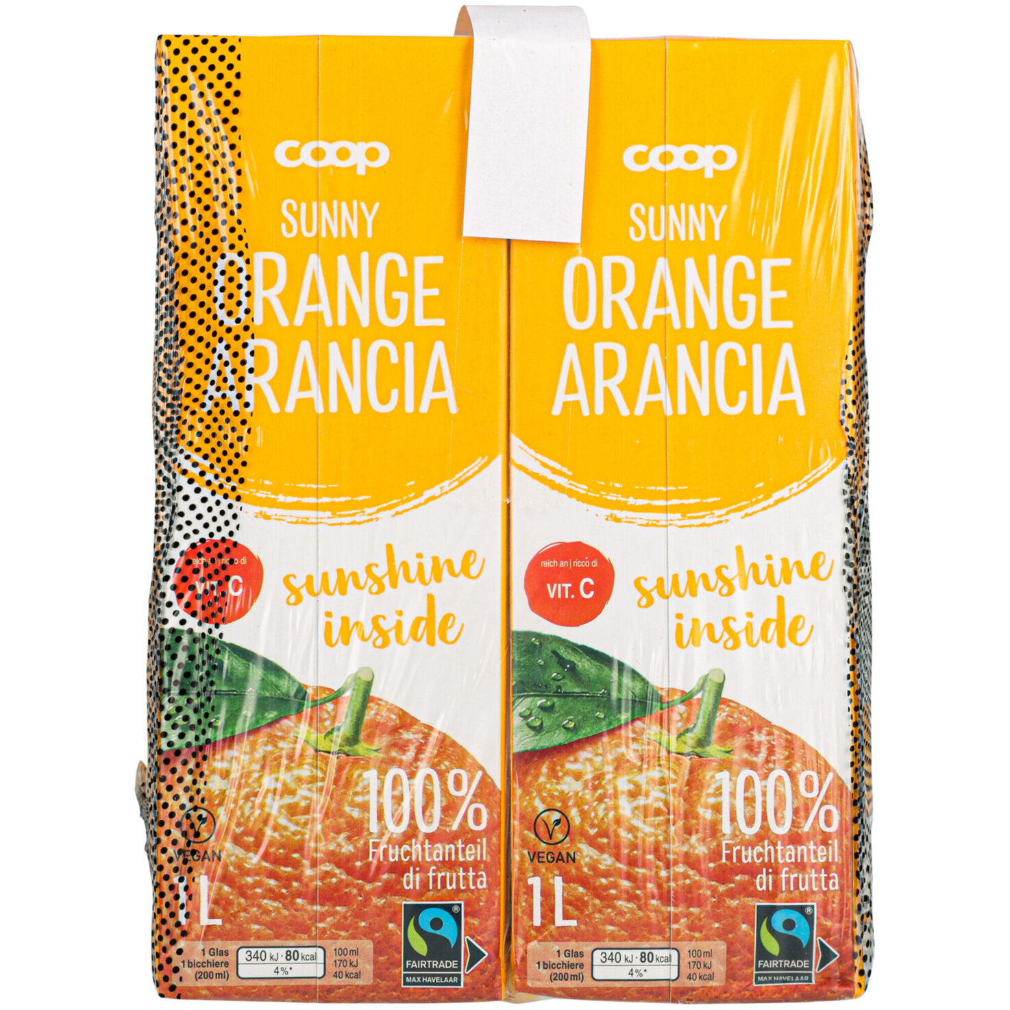 Fairtrade Orangensaft 4x1l