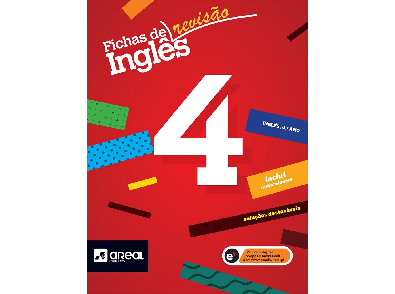 LIVRO FICHAS DE INGLÊS 4: 4º ANO