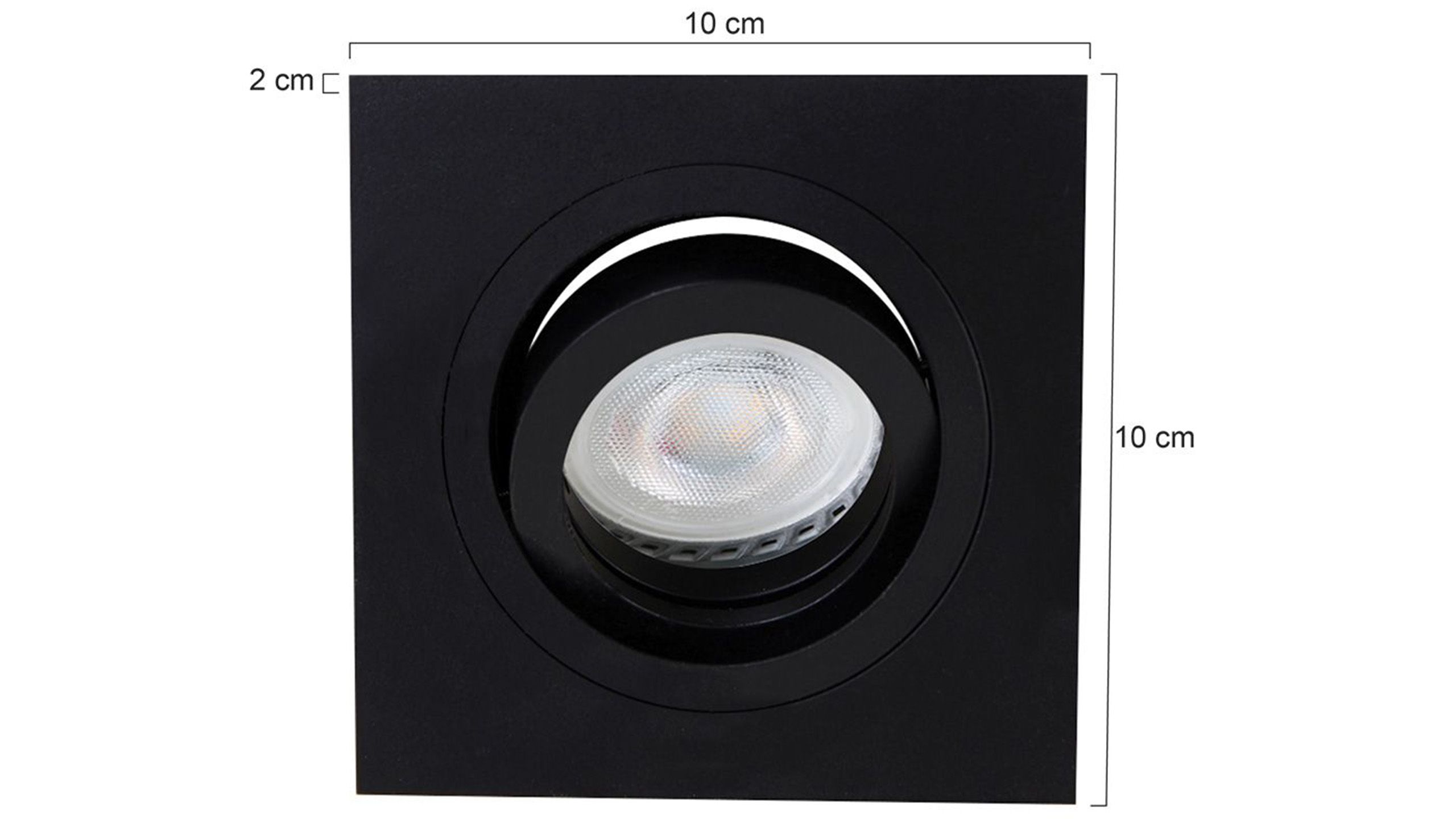 Spot 7305ZW Pélite B10 x D10 cm