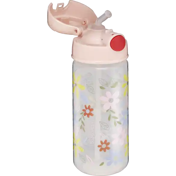 Kinder-Trinkhalmflasche 540ml  /  PINK