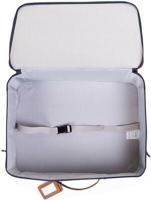 Childhome Mini Traveler Koffert, Navy/White