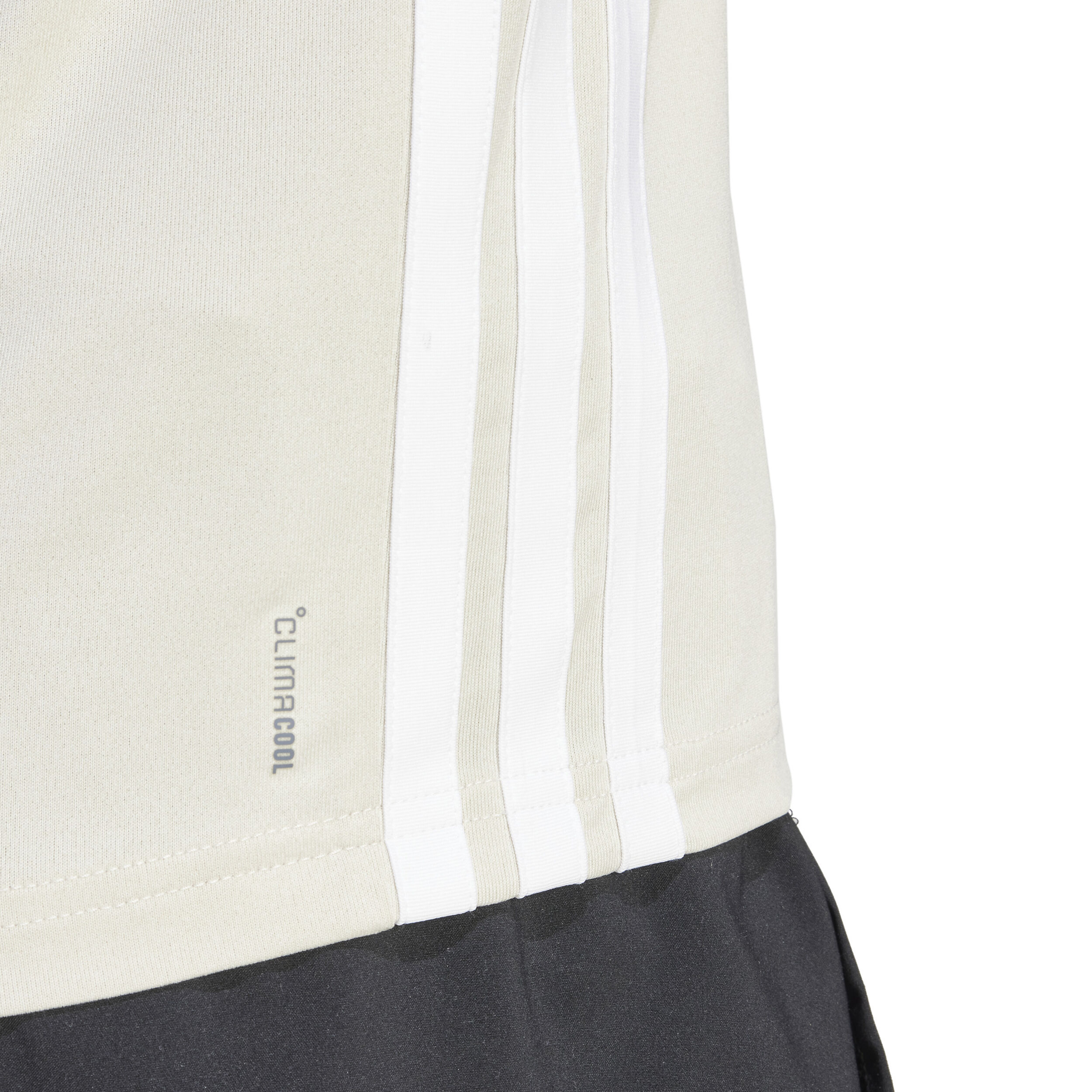 adidas Train Essentials 3 Stripes Workout T-shirt Femmes - Gris