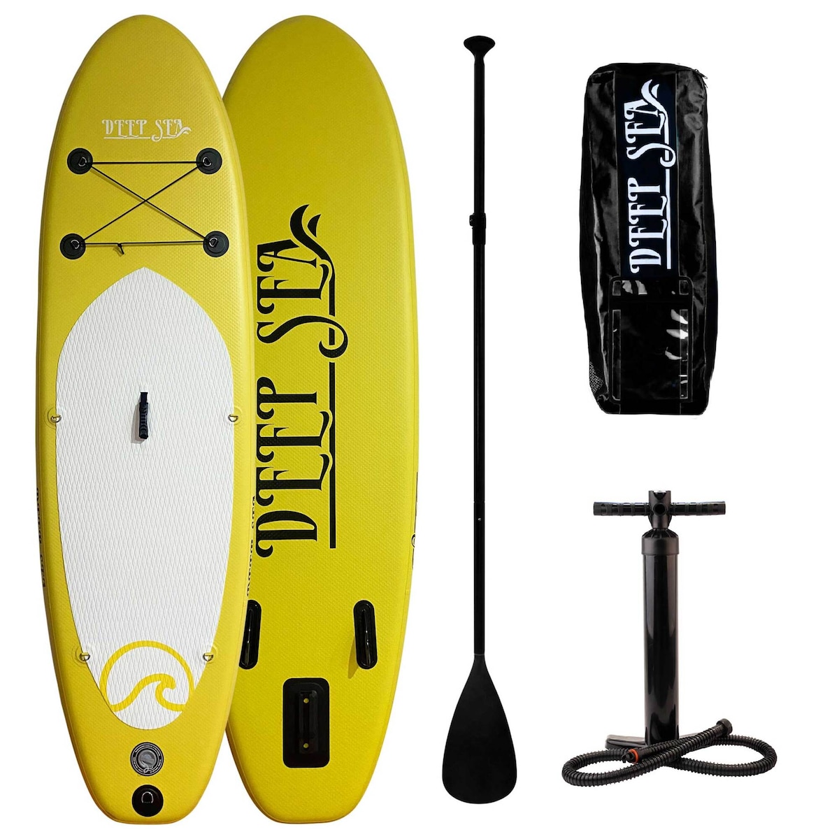 Deep Sea SUP Brett Sett Standard 275cm, Gul
