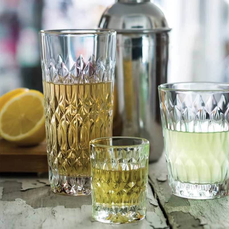 Lot de 6 long drinks, VERONE La Rochère