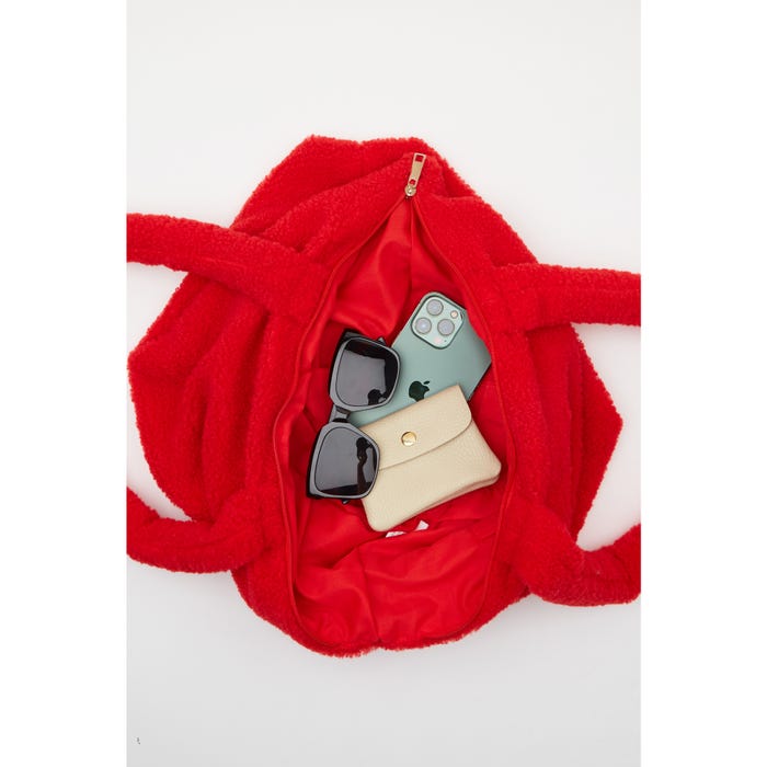 Veritas-Shopper teddy effen