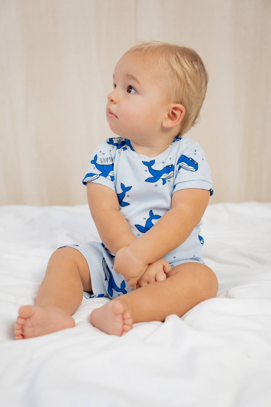 Feetje Feetje shortama Lenny Lifeguard blauw