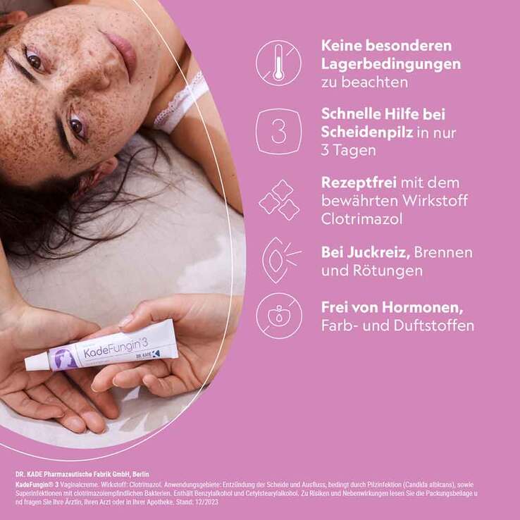 Kadefungin 3 Vaginalcreme, 20 g