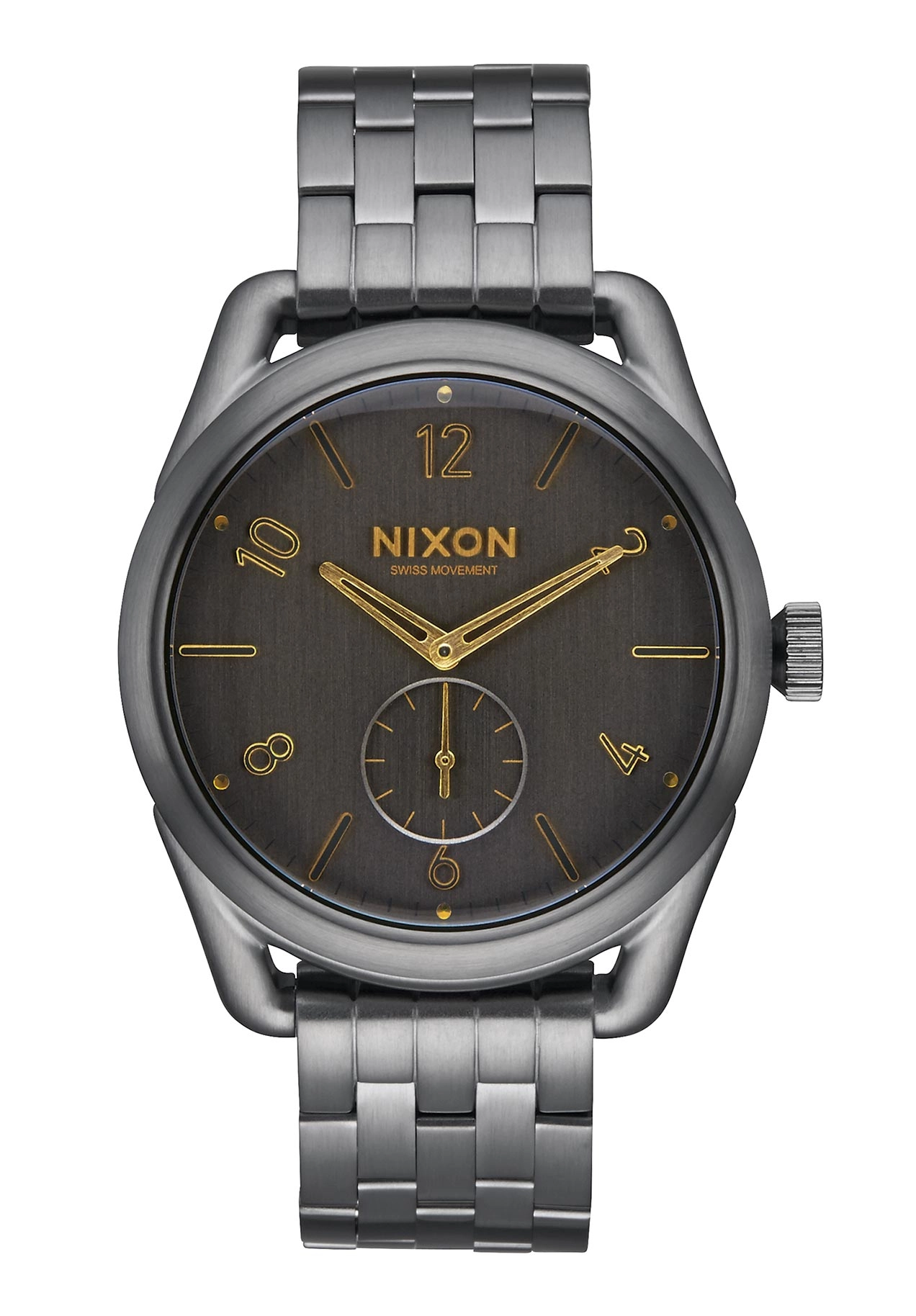 Nixon The C39 SS All Gunmetal Gold Damenuhr A9502211