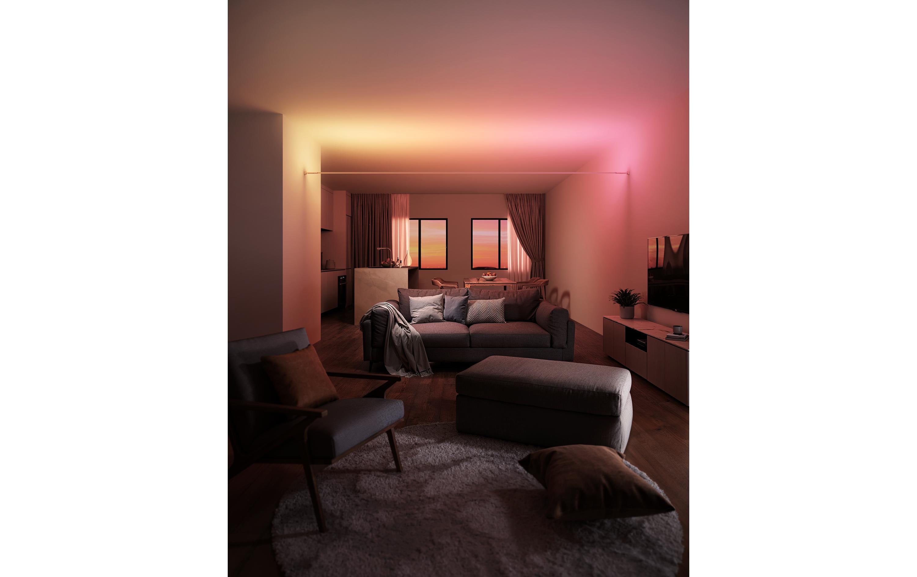 LED Stripe RGBICWW Skyline Strip LightWLAN-fähige Smart LED-Lichtleiste