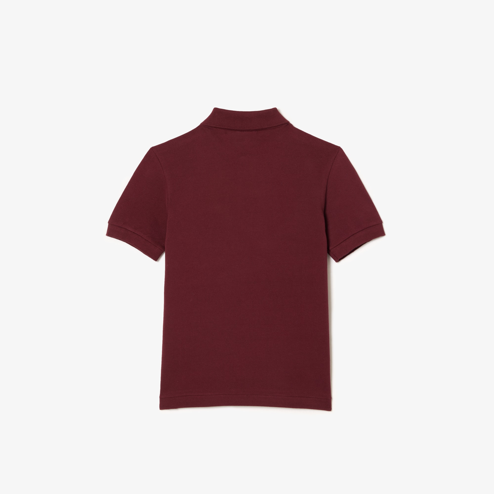 Polo enfant Lacoste regular fit en petit piqué uni Polos - Rouge - Lacoste - Enfant