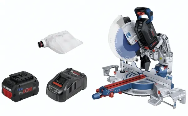 Bosch GCM 18V-305 GDC Professional - Skydekomponent-geringsav - ledningfri - 305 mm - 2 batterier - 18 V