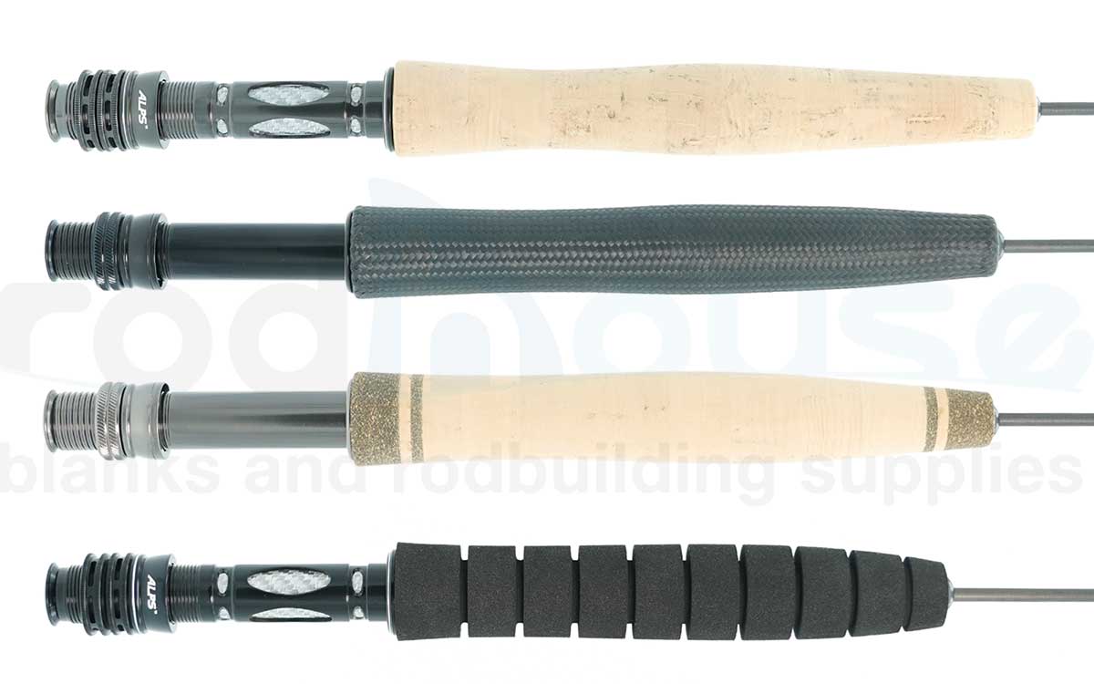 Poignée Kit Half Wells Fly Aluminium Reel Seat Kit poignée fly Half avec pm en aluminium