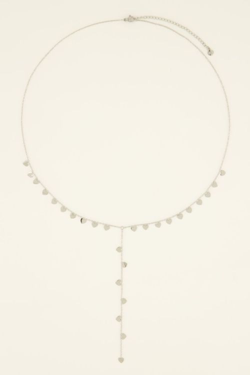 Ketting Y-vorm hartjes