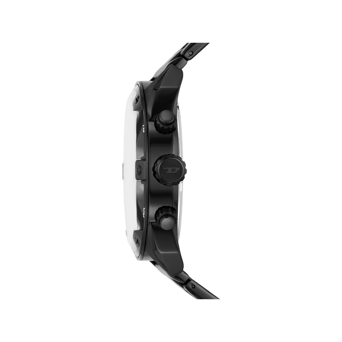 Montre DIESEL spiked homme bracelet acier inoxydable noir